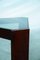 Stackable Side Tables with Smoked Glass Tops attributed to Porada Arredi, Set of 2 9
