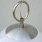 Large Opaline Glass Sphere Ceiling Light from Lumi Milano, 1950s, Image 3