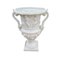 Jarrón italiano vintage de porcelana con soporte, Imagen 2