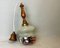 Lámpara colgante Art Glass de madera morada en estilo de Mazzega, años 60, Imagen 6
