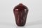 Danish Large Leaf Vase with Oxblood Glaze by Gerd Bøgelund for Royal Copenhagen, 1970s 5