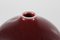 Danish Large Leaf Vase with Oxblood Glaze by Gerd Bøgelund for Royal Copenhagen, 1970s, Image 7