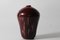 Danish Large Leaf Vase with Oxblood Glaze by Gerd Bøgelund for Royal Copenhagen, 1970s 2