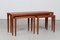 Danish Oblong Nesting Tables in Teak from Haslev Møbelsnedkeri, 1960s, Set of 3, Image 4