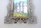 Antique Biedermeier Nickel-Plated Picture Frames, Set of 2 20