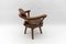 Mid-Century Modern French Wooden Armchair attributed to Pierre Chapo, 1960s 7