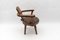 Mid-Century Modern French Wooden Armchair attributed to Pierre Chapo, 1960s 6