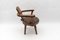 Mid-Century Modern French Wooden Armchair attributed to Pierre Chapo, 1960s, Image 6