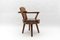 Mid-Century Modern French Wooden Armchair attributed to Pierre Chapo, 1960s 3