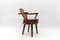 Mid-Century Modern French Wooden Armchair attributed to Pierre Chapo, 1960s 4