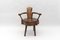 Mid-Century Modern French Wooden Armchair attributed to Pierre Chapo, 1960s, Image 2