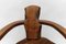Mid-Century Modern French Wooden Armchair attributed to Pierre Chapo, 1960s 12