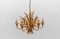 Large Hollywood Regency Wheat Ceiling Lamp by Hans Kögl, Germany, 1970s, Image 2