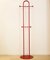 Red Metal Floor Coat Rack, 1980s, Image 1