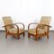 Folding Lounge Chairs, 1950s, Set of 2 1