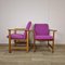 Danish Oak Armchairs by Erik Kierkegaard for Høng Stolfabrik, 1980s, Set of 2 2