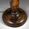 Lámpara auxiliar oriental vintage de ebonizado, años 30, Imagen 10