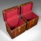 Vintage English Officers Campaign Luggage in Leather Cases, 1980s, Set of 2, Image 7