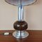 Large Table Lamp with Illuminated Glass Base from Doria Leuchten, 1960s 6