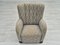Danish Relax Chair in Velour with Beech Wood Legs, 1960s, Image 13