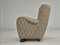 Danish Relax Chair in Velour with Beech Wood Legs, 1960s 15