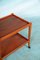 Danish Minimalist Teak Bar Cart, 1960s 2