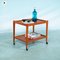 Danish Minimalist Teak Bar Cart, 1960s, Image 14