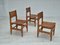 Chairs by Werner Biermann for Arte Sano, 1960s, Set of 3 1