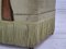 Butaca escandinava de terciopelo con patas de madera de haya, años 60, Imagen 2