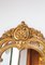 Französischer Spiegel aus geschnitztem vergoldetem Holz im Barockstil, 1890er 10