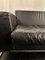 Italian Black Leather and Chrome 3-Seater Sofa by B&B Italia for Hugo Boss, 1969 9