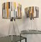 Lampes de Chevet Tripode en Verre de Murano attribuées à Roche Bobois, Paris, France, 1990s, Set de 2 7