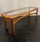 Ovaler Mid-Century Couchtisch aus Teak & Glas von Nathan, 1960er 1