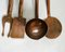 Vintage French Copper Kitchen Utensils, 1960s, Set of 5 8