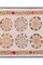 Vintage Samarkand Suzani Wandbehang Dekor oder Tischdecke 4