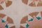 Vintage Samarkand Suzani Wandbehang Dekor oder Tischdecke 7
