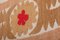 Nappe, couvre-lit ou décoration murale Suzani avec broderie 8