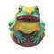 Vintage Ceramic Sculptural Fountain Frog, Image 3