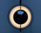 Lámpara de techo Eclipse Mid-Century de cromo, años 60, Imagen 10