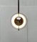 Lampada da soffitto Eclipse Mid-Century in metallo cromato, anni '60, Immagine 12