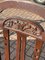 Tavolo allungabile antico con sedie in quercia, set di 7, Immagine 6