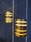 Ceiling Lights attributed to Carl Thore for Granhaga, Sweden, 1950s, Set of 2 3