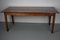 Early 20th Century Dutch Rustic Farmhouse Dining Table in Teak, Image 10