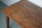 Early 20th Century Dutch Rustic Farmhouse Dining Table in Teak, Image 11