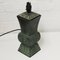 Archaic Style Green Verdigris Table Lamp, 1960s 2