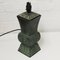 Archaic Style Green Verdigris Table Lamp, 1960s, Image 2