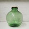 Green Glass Bottle from Viresa, 1970s, Image 1