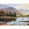 William Yeaman, Rowing on a Lake in the Irish Mountain Landscape with Lush Green Trees, 1984, Olio su tela, con cornice, Immagine 5