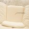Monaco Lounge Chair in Cream Leather from Nieri 4