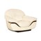 Monaco Lounge Chair in Cream Leather from Nieri 1